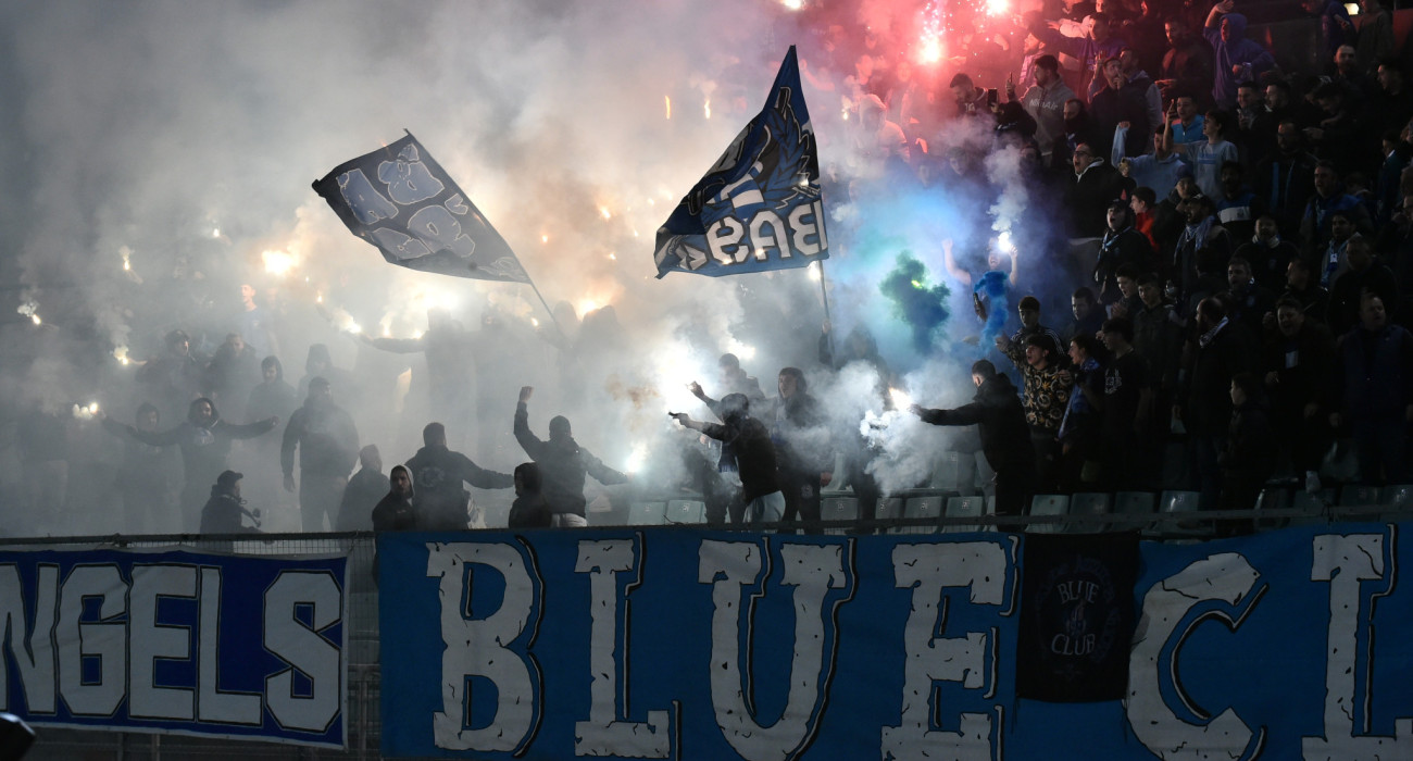 Οπαδοί της Νίκης Βόλου / Πηγή: Eurokinissi