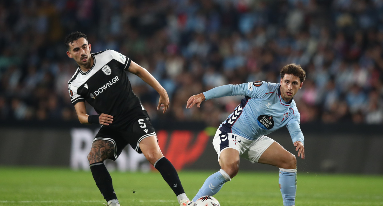 Φάση από το Θέλτα-ΠΑΟΚ για το Europa League / Πηγή: Eurokinissi