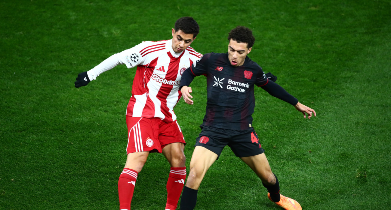 Στιγμιότυπο από την αναμέτρηση Ολυμπιακός - Λεβερκούζεν στο «Καραϊσκάκης» / Πηγή: Eurokinissi