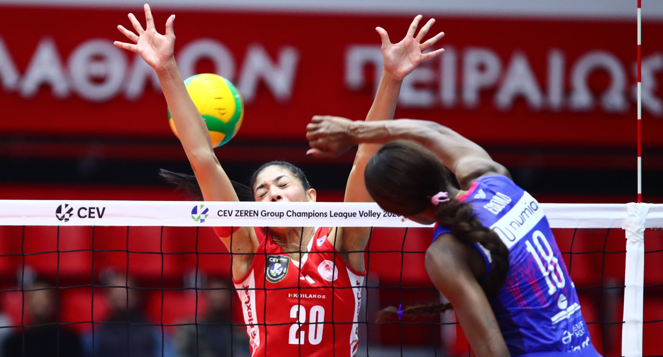 Φάση από το Ολυμπιακός - Βέρο Μιλάνο / Πηγή: Eurokinissi