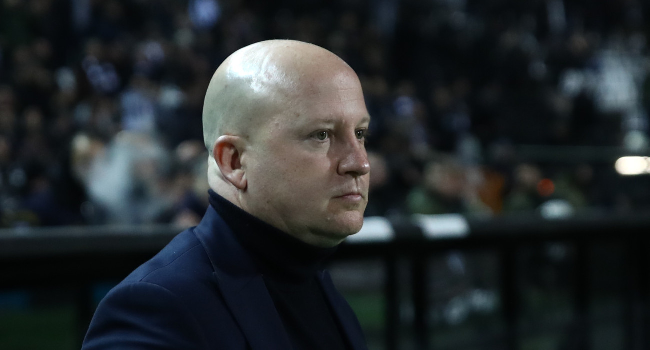 Ο προπονητής της ΑΕΚ, Μάρκο Νίκολιτς στο ματς με τον ΠΑΟΚ / Πηγή: Eurokinissi