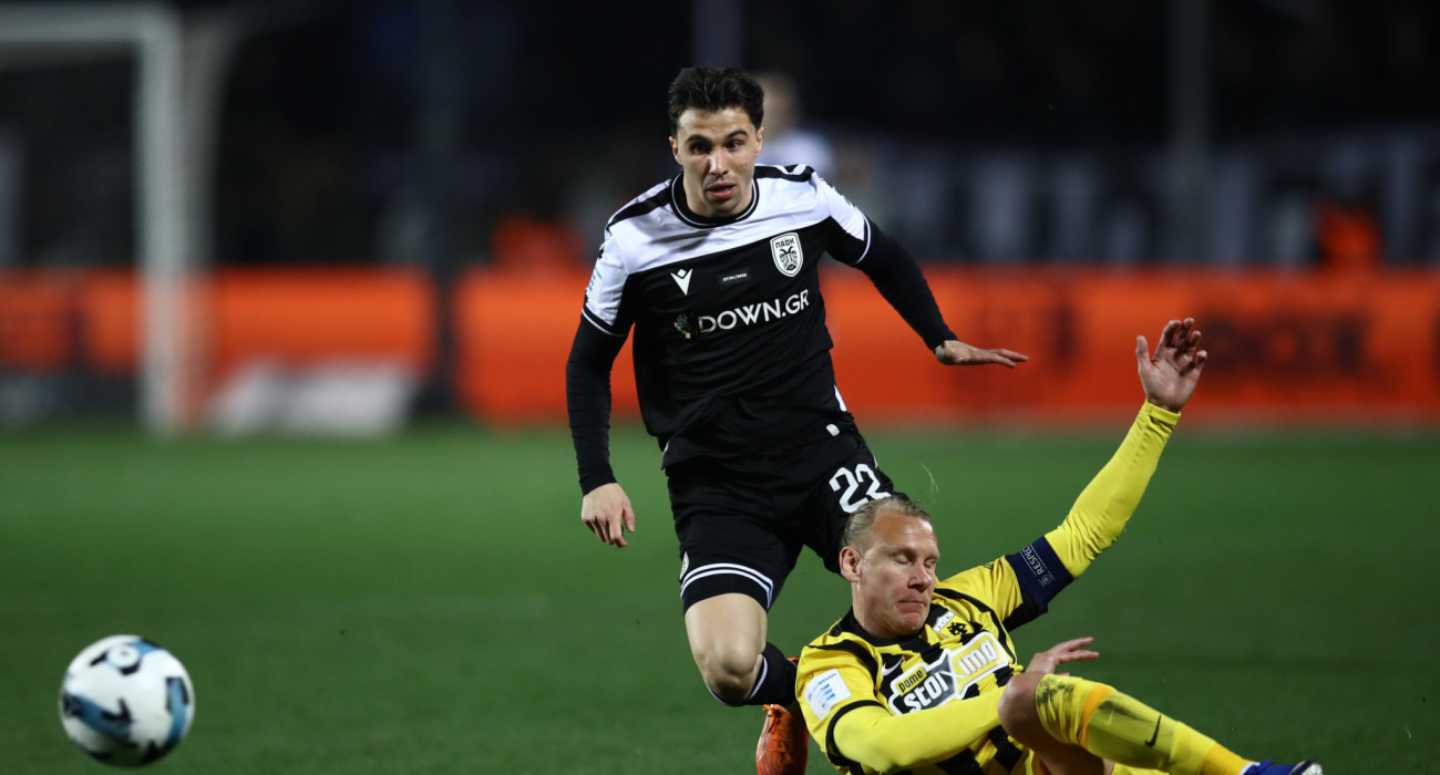 Στιγμιότυπο από την αναμέτρηση του ΠΑΟΚ με την ΑΕΚ / Πηγή: Eurokinissi