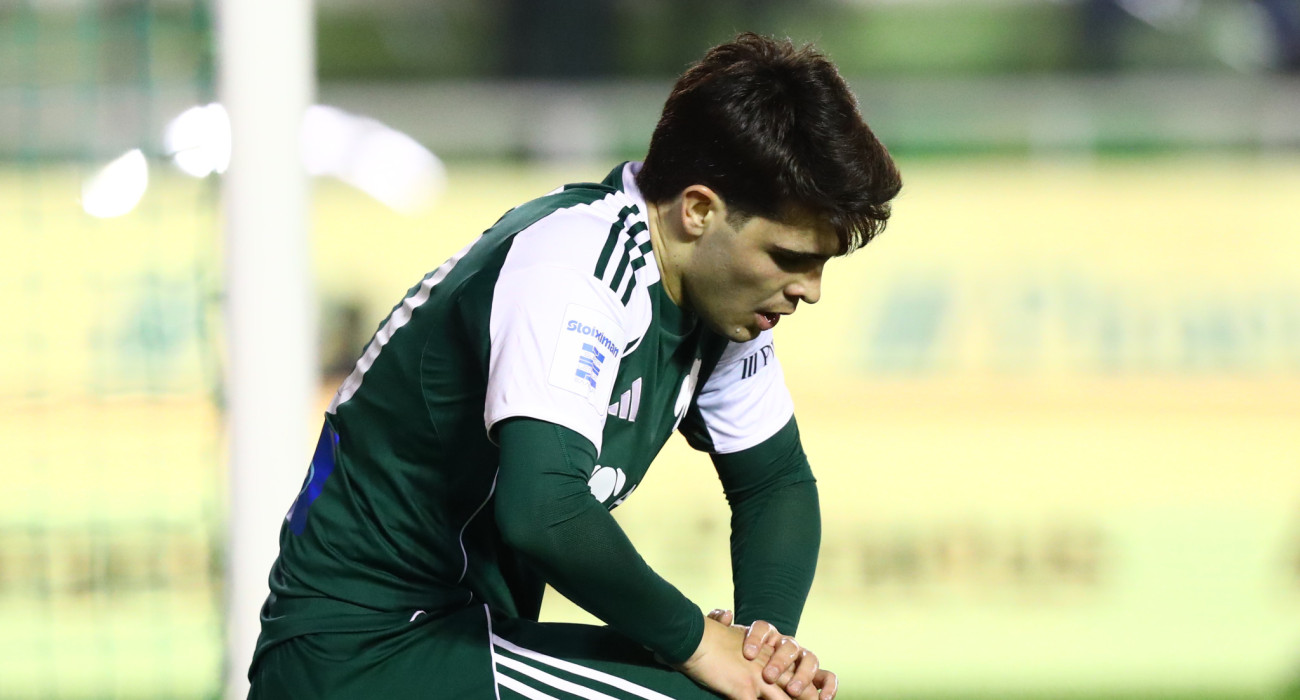 Ο Βισέντε Ταμπόρδα σε φάση από τον αγώνα Παναθηναϊκός - ΑΕΛ Novibet / Πηγή: Eurokinissi