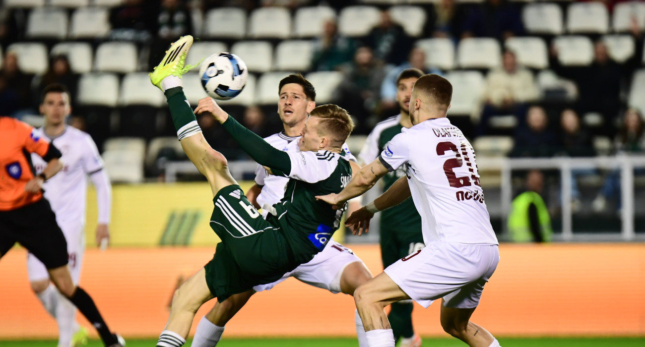 Ισοπαλία ανάμεσα σε Παναθηναϊκό κι ΑΕΛ στη Λεωφόρο / Πηγή: Eurokinissi