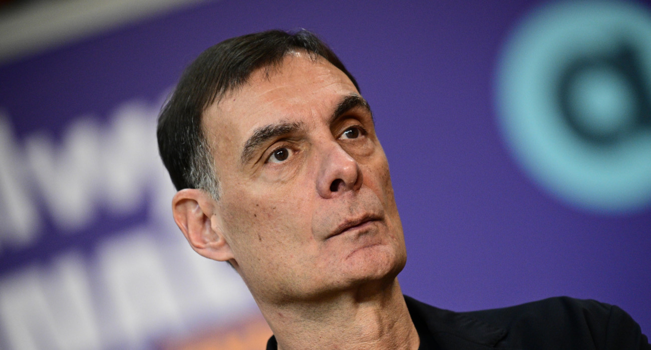 Ο Γιώργος Μπαρτζώκας μίλησε για τον τραυματισμό του Ταϊρίκ Τζόουνς στη συνέντευξη τύπου του ματς με την ΑΕΚ/Πηγή: Eurokinissi