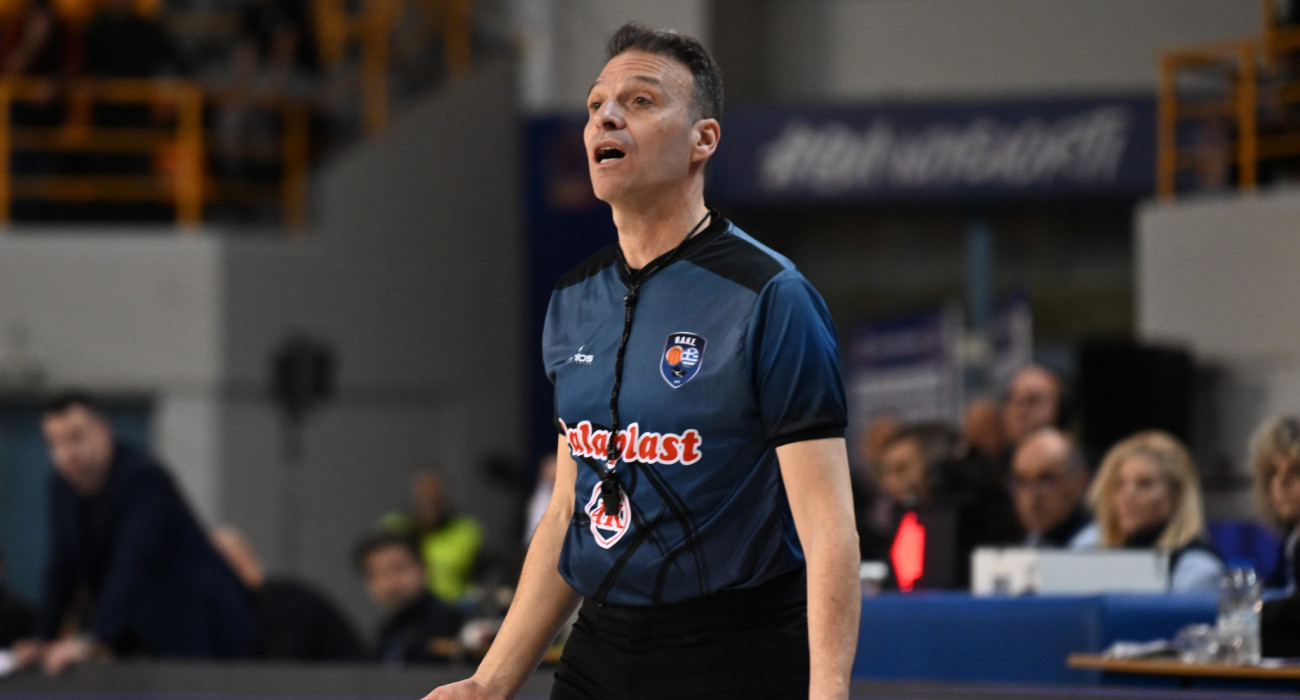 Ο διαιτητής Παπαπέτρου, Πηγή: Eurokinissi