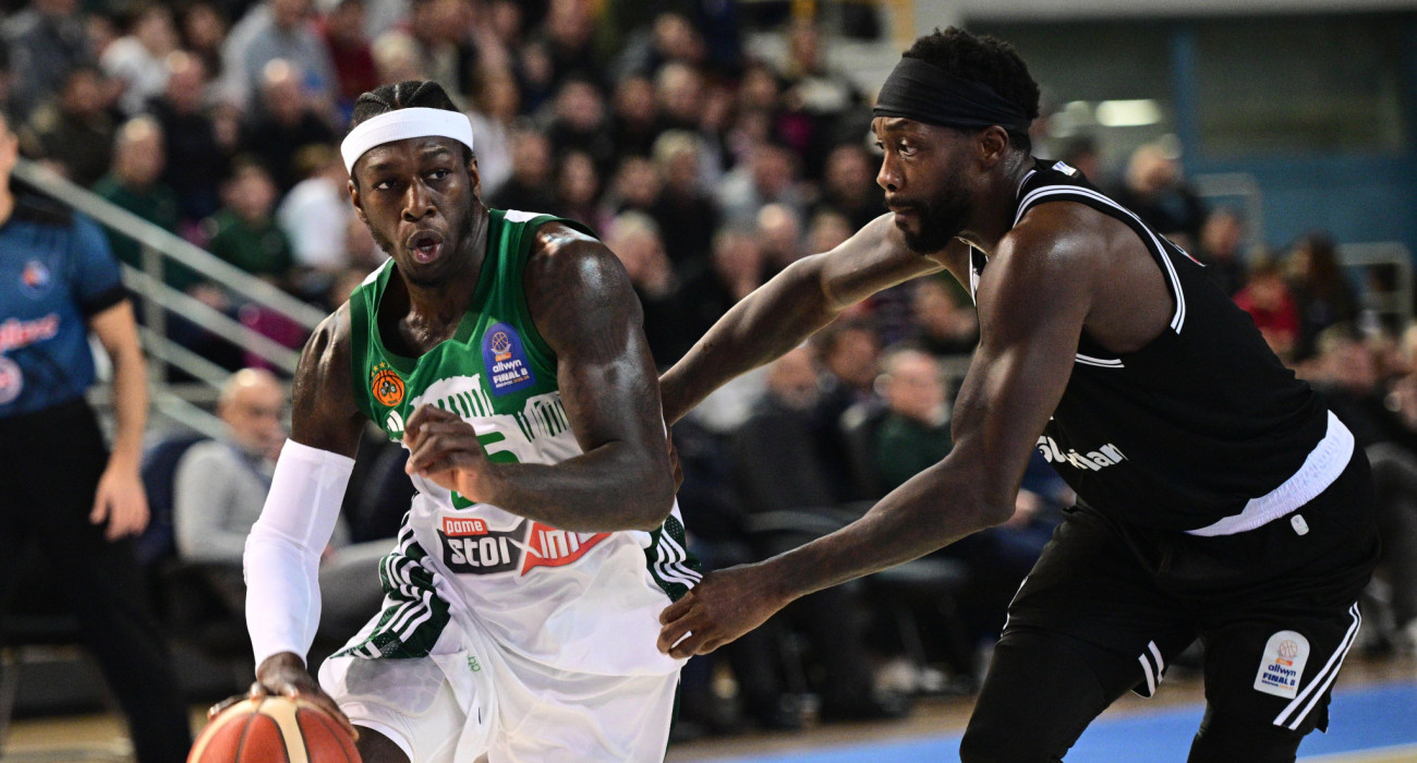 Στιγμιότυπο από την αναμέτρηση Παναθηναϊκός - ΠΑΟΚ / Πηγή: Eurokinissi