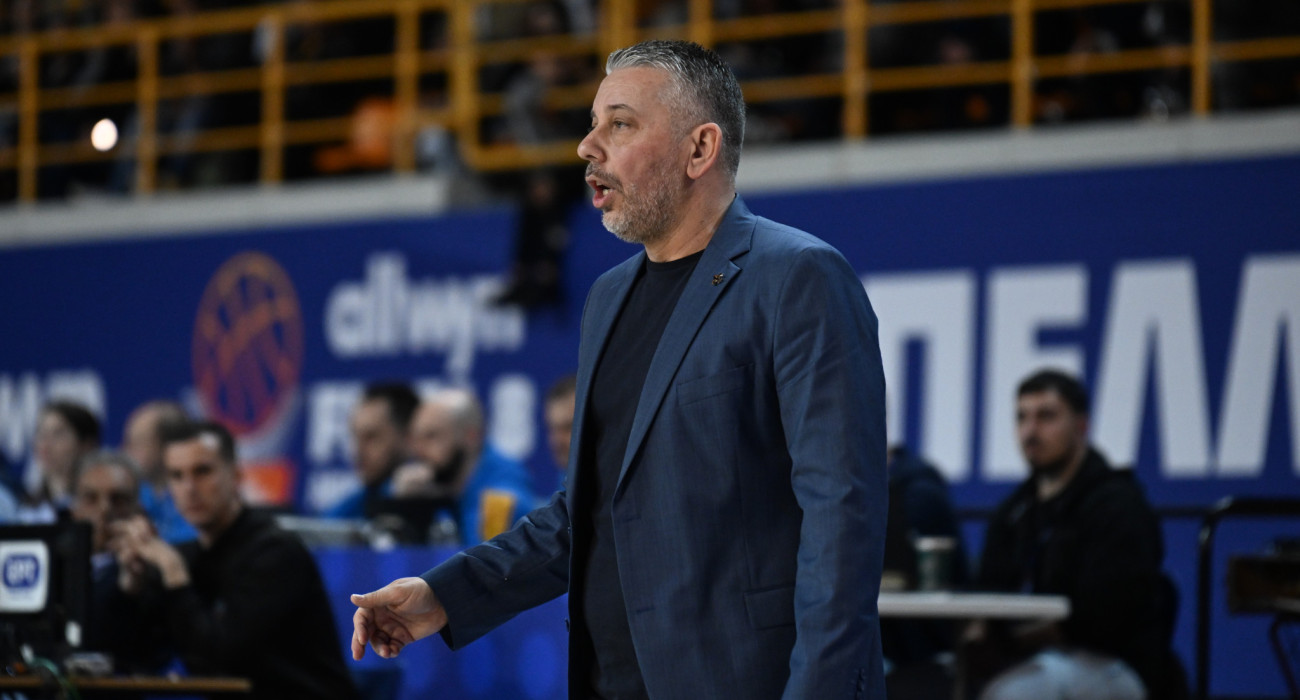 O προπονητής του Αμαρουσίου Ηλίας Παπαθεοδώρου / Πηγή: InTime