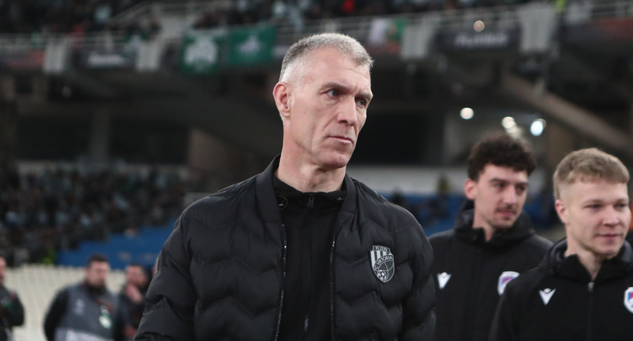 Ο προπονητής των Τσέχων, Μάρτιν Χίσκι /Πηγή: Eurokinissi