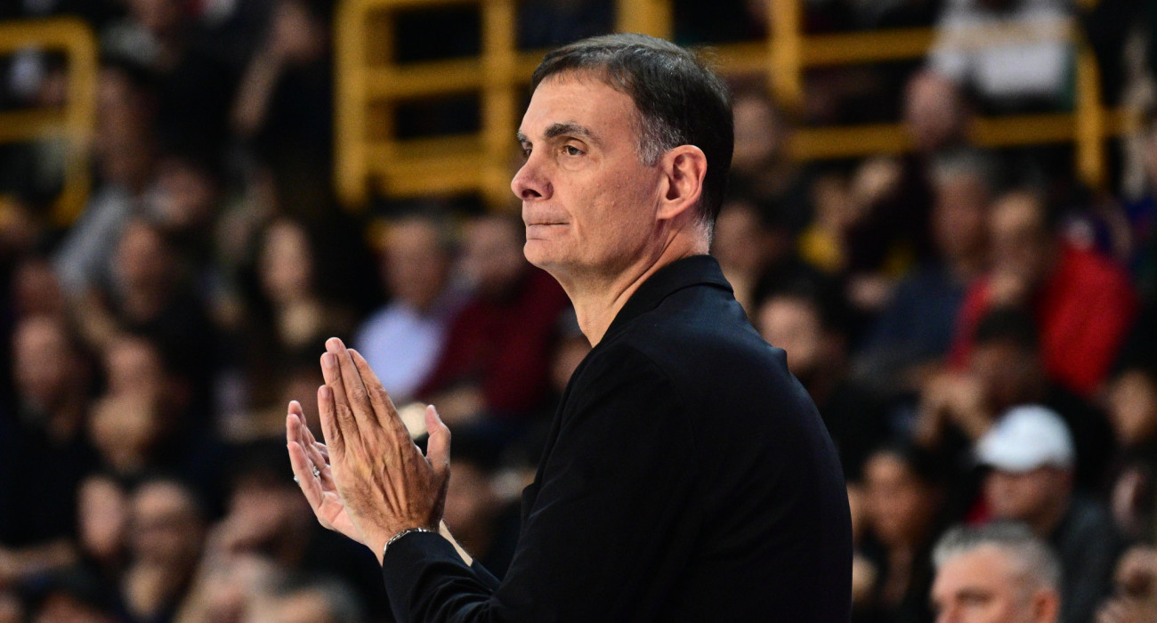 Ο Γιώργος Μπαρτζώκας στον τελικό κυπέλλου κόντρα στον Παναθηναϊκό, Πηγή: Eurokinissi