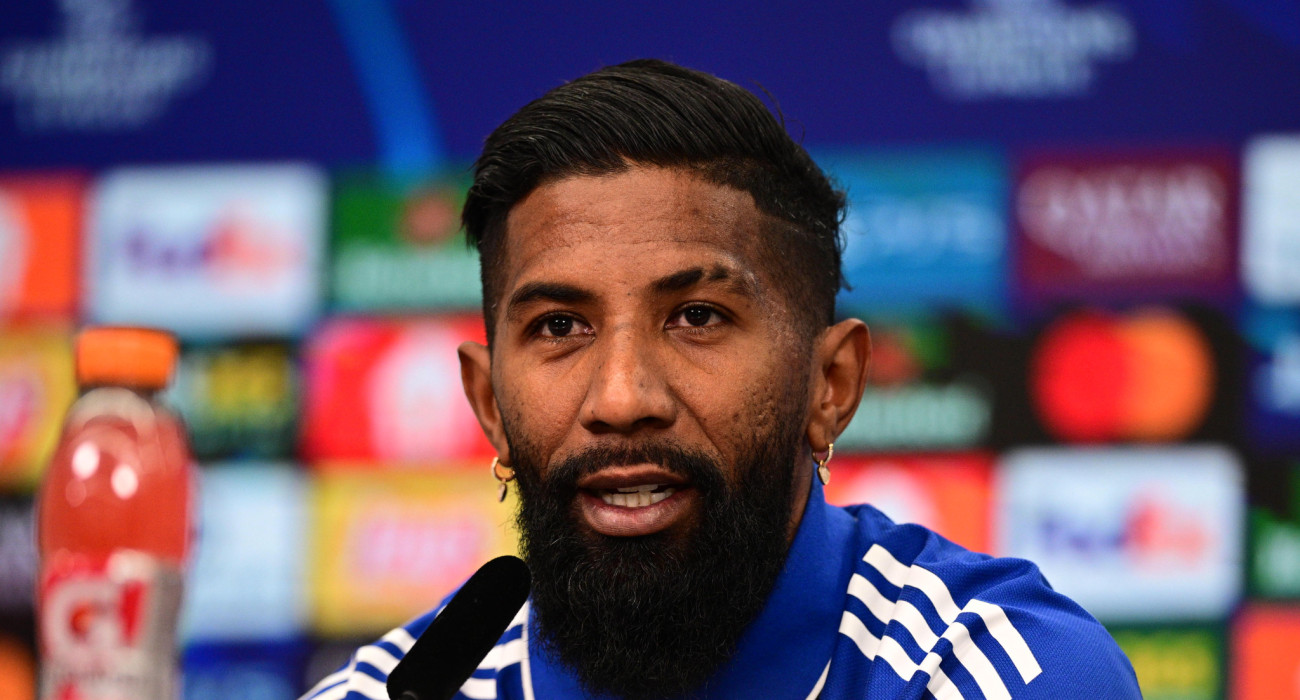 Ο Ροντινέι στη συνέντευξη τύπου ενόψει Λεβερκούζεν / Πηγή: Eurokinissi