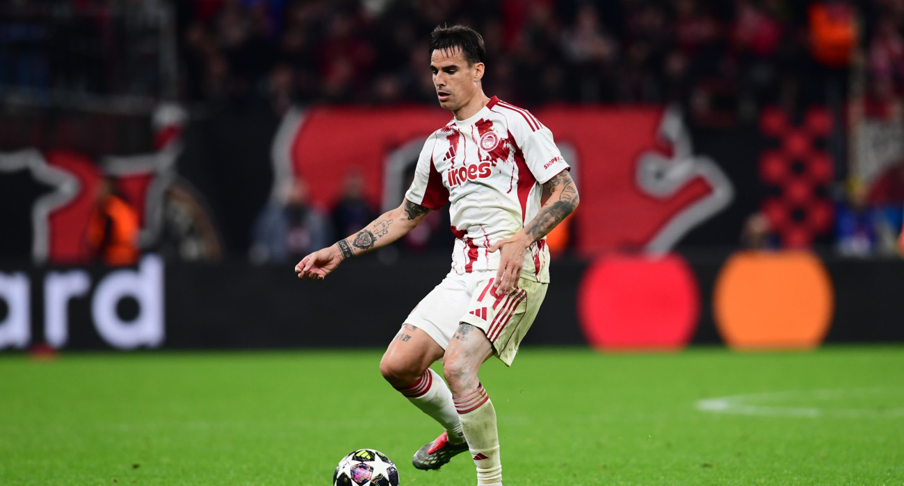 Ο Ντάνι Γκαρθία στην αναμέτρηση με τη Λεβερκούζεν / Πηγή: Eurokinissi