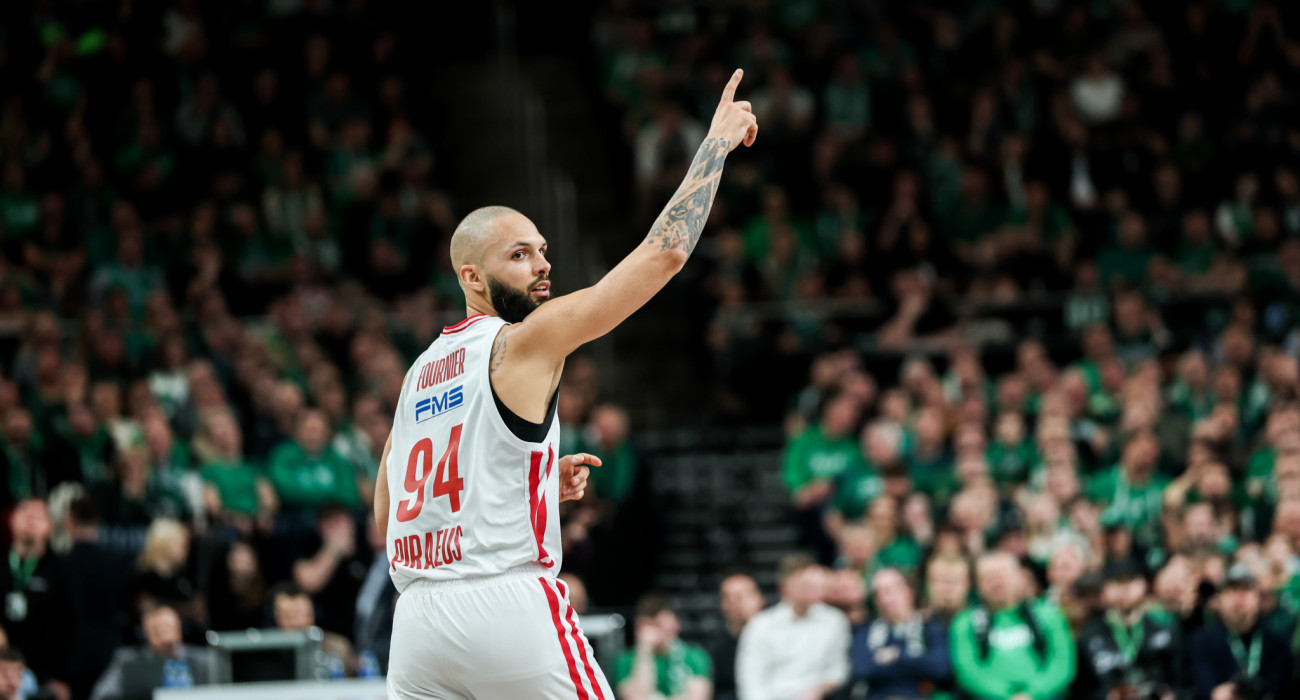 Ο Εβάν Φουρνιέ στην αναμέτρηση απέναντι στη Ζαλγκίρις / Πηγή: Eurokinissi