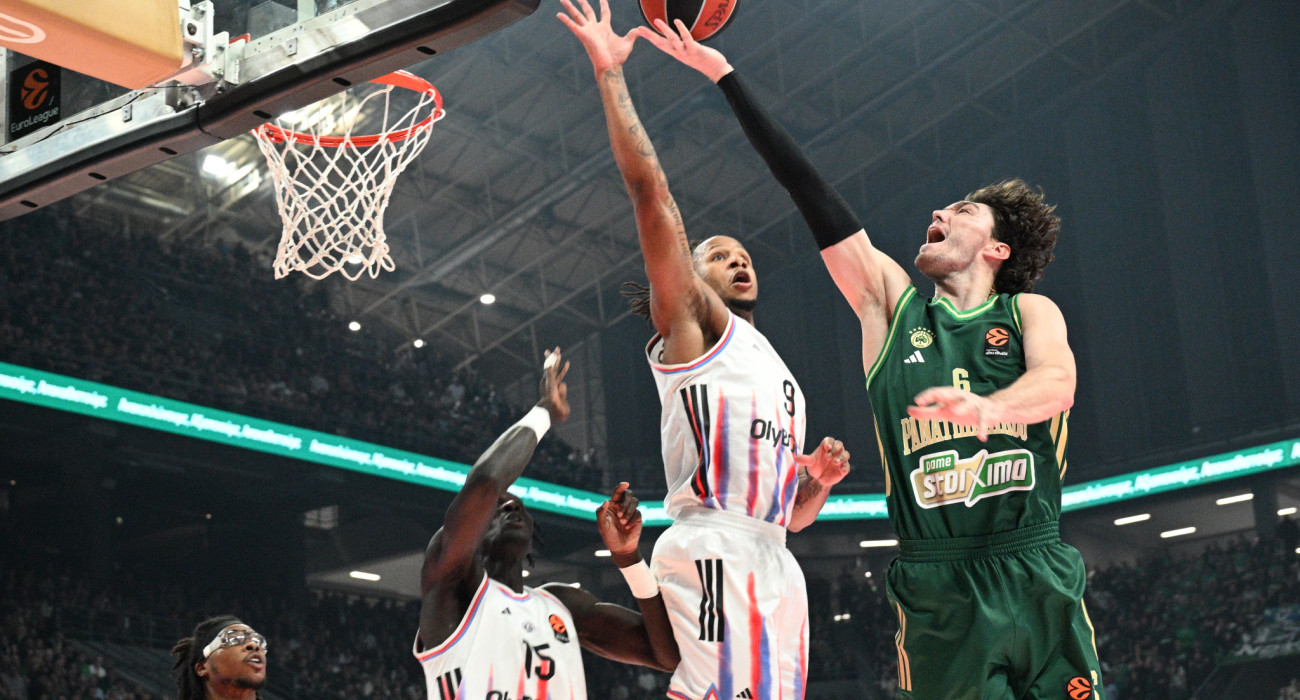 Στιγμιότυπο από το παιχνίδι του Παναθηναϊκού με την Παρί, Πηγή: Eurokinissi