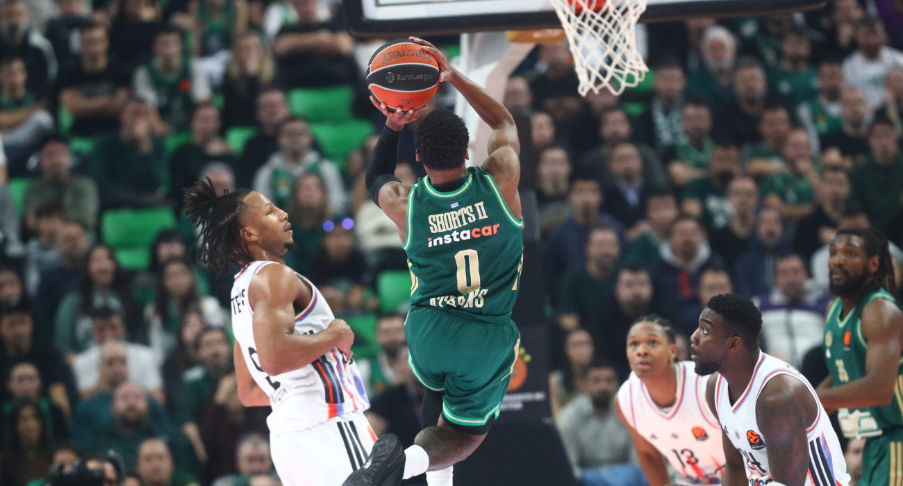 Στιγμιότυπο από το παιχνίδι του Παναθηναϊκού με την Παρί, Πηγή: Eurokinissi