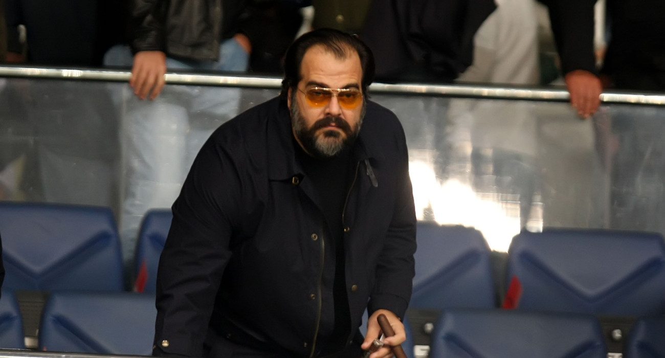 Ο Νικόλας Πατέρας στο ΟΑΚΑ για αναμέτρηση του Παναθηναϊκού / Πηγή: InTime