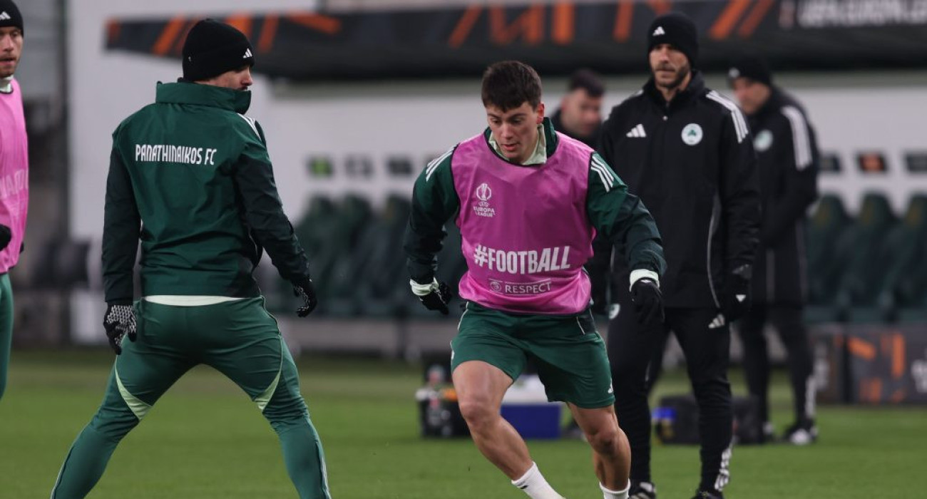 Ο Φακούντο Πελίστρι σε προπόνηση του Παναθηναϊκού / Πηγή: pao.gr