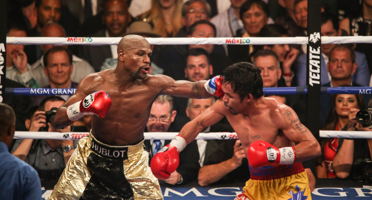 Φλόιντ Μέιγουεδερ και Μάνι Πακιάο θα φορέσουν ξανά τα γάντια τους σε ένα θρυλικό rematch / Πηγή: by Benjamin Lowy/Getty Images