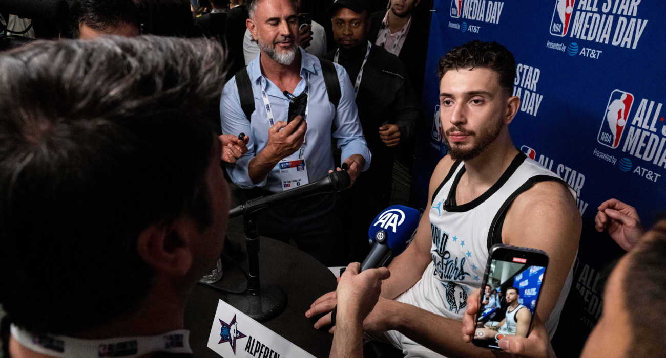 Ο Αλπερέν Σενγκούν κάνει δηλώσεις εν όψει του  All star Weekend