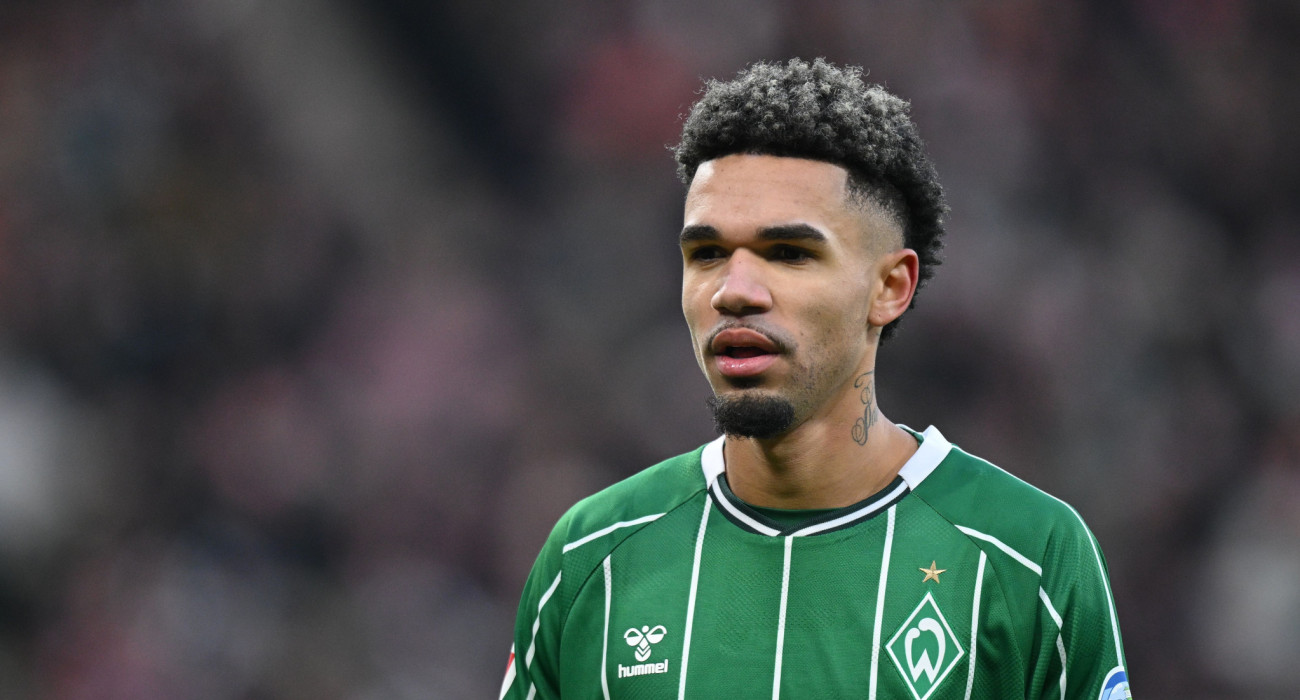 Ο Τζάστιν Νγίνμα της Βέρντερ Βρέμης / Πηγή: Photo by Stuart Franklin/Getty Images