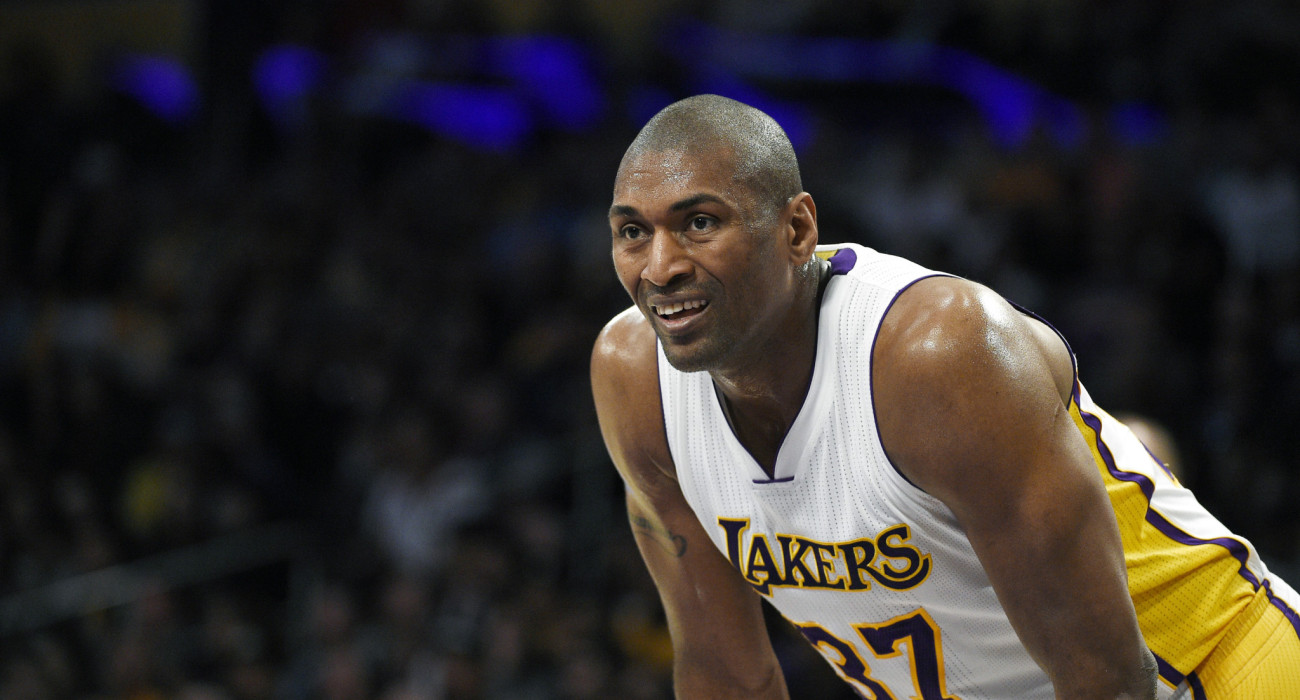 Ο Ρον Αρτέστ στην τελευταία του θητεία με τους Λος ΄Άντζελες Λείκερς / Πηγή: Kevork Djansezian / Getty Images