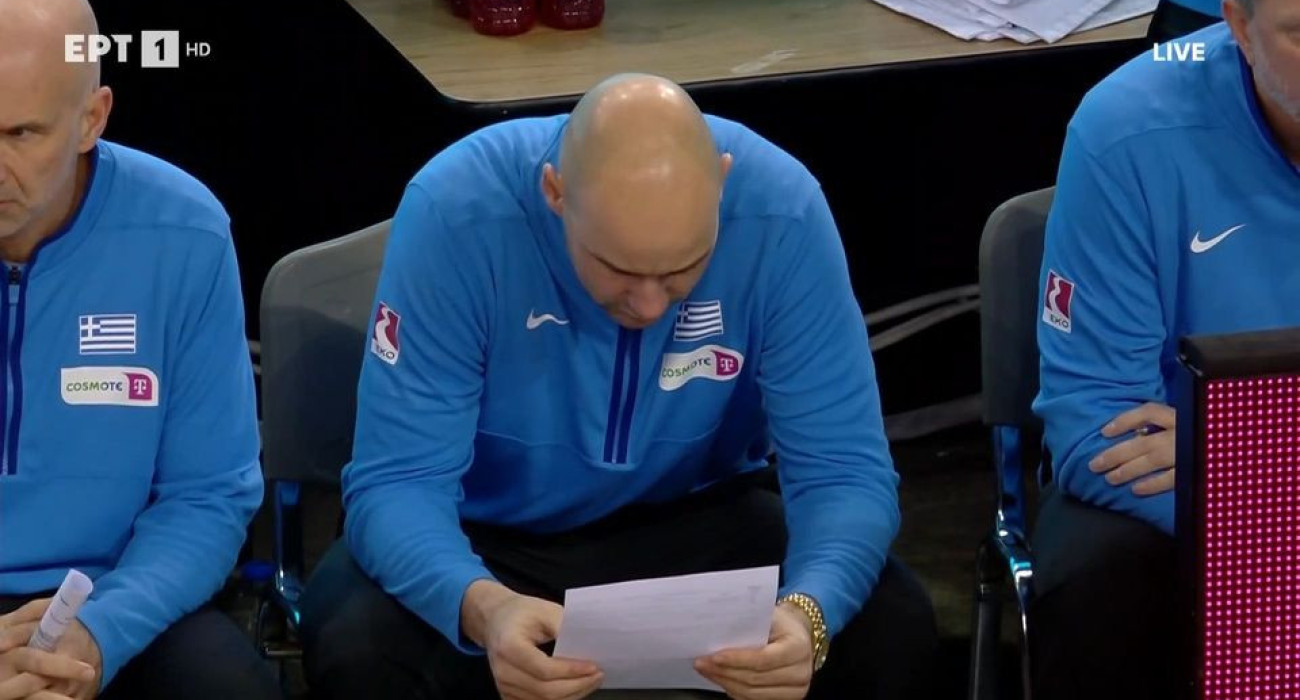 Ο Βασίλης Σπανούλης αρκείται στη μελέτη του