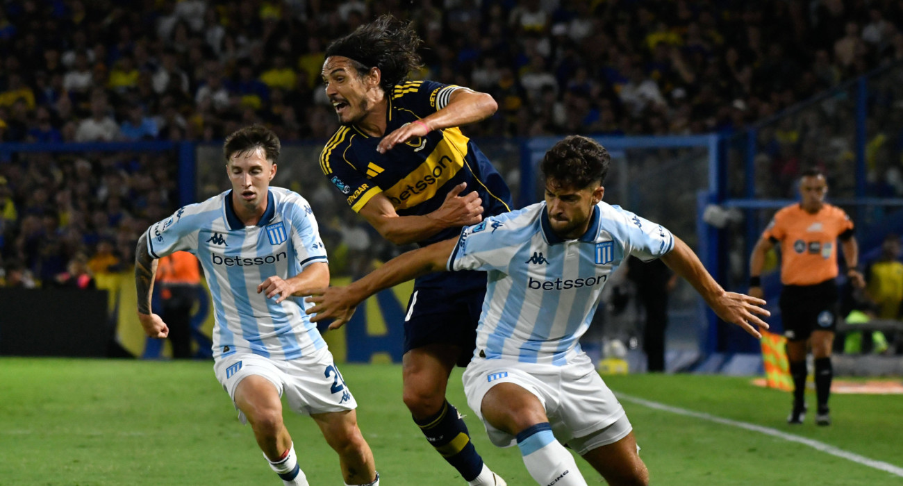 Στιγμιότυπο από την αναμέτρηση της Μπόκα Τζούνιορς με τη Ρασίνγκ Κλουμπ / Πηγή: Imago