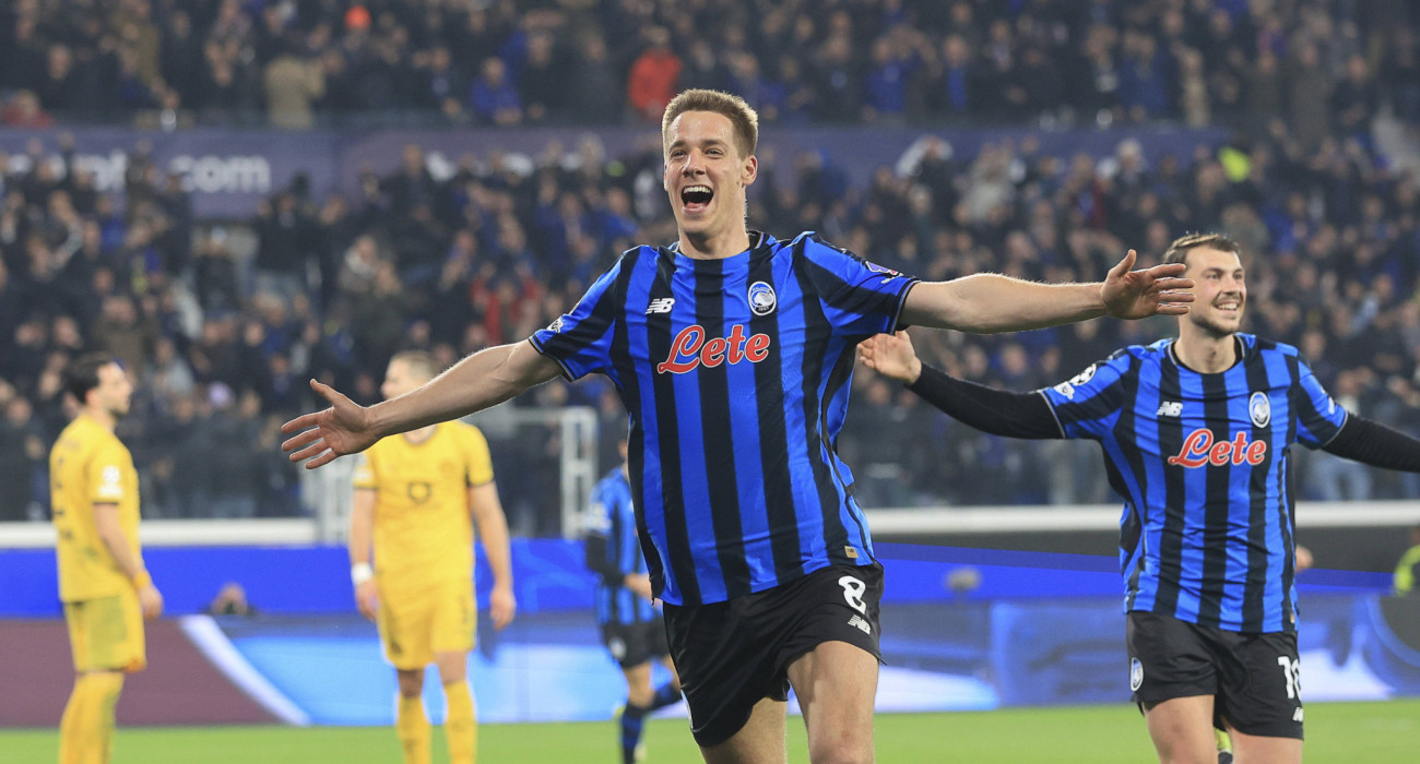 Ο Μάριο Πάσαλιτς πανηγυρίζει το γκολ που πέτυχε στο Αταλάντα-Ντόρτμουντ / Πηγή: Imago