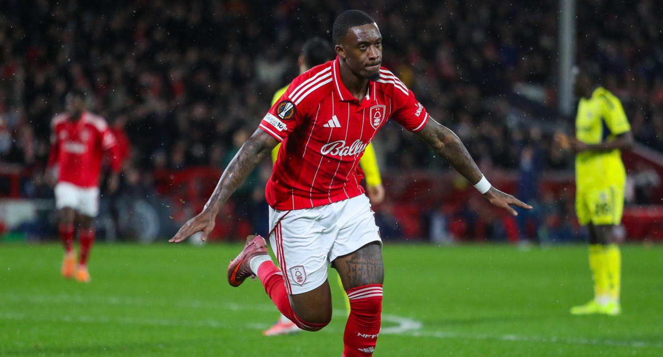 Ο Χάντσον-Οντόι πέτυχε το γκολ της Νότιγχαμ Φόρεστ / Πηγή: Imago