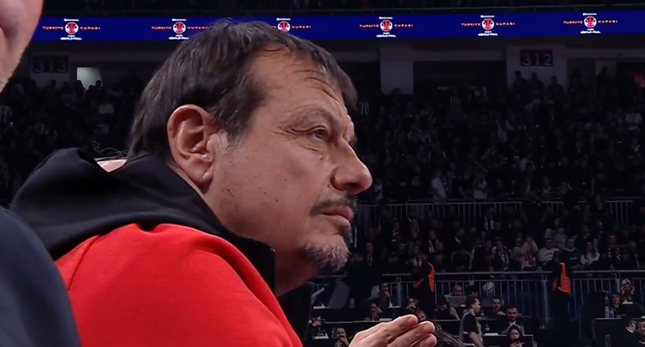 Ο Αταμάν είδε από κοντά τον τελικό του Κυπέλλου Τουρκίας/printscreen
