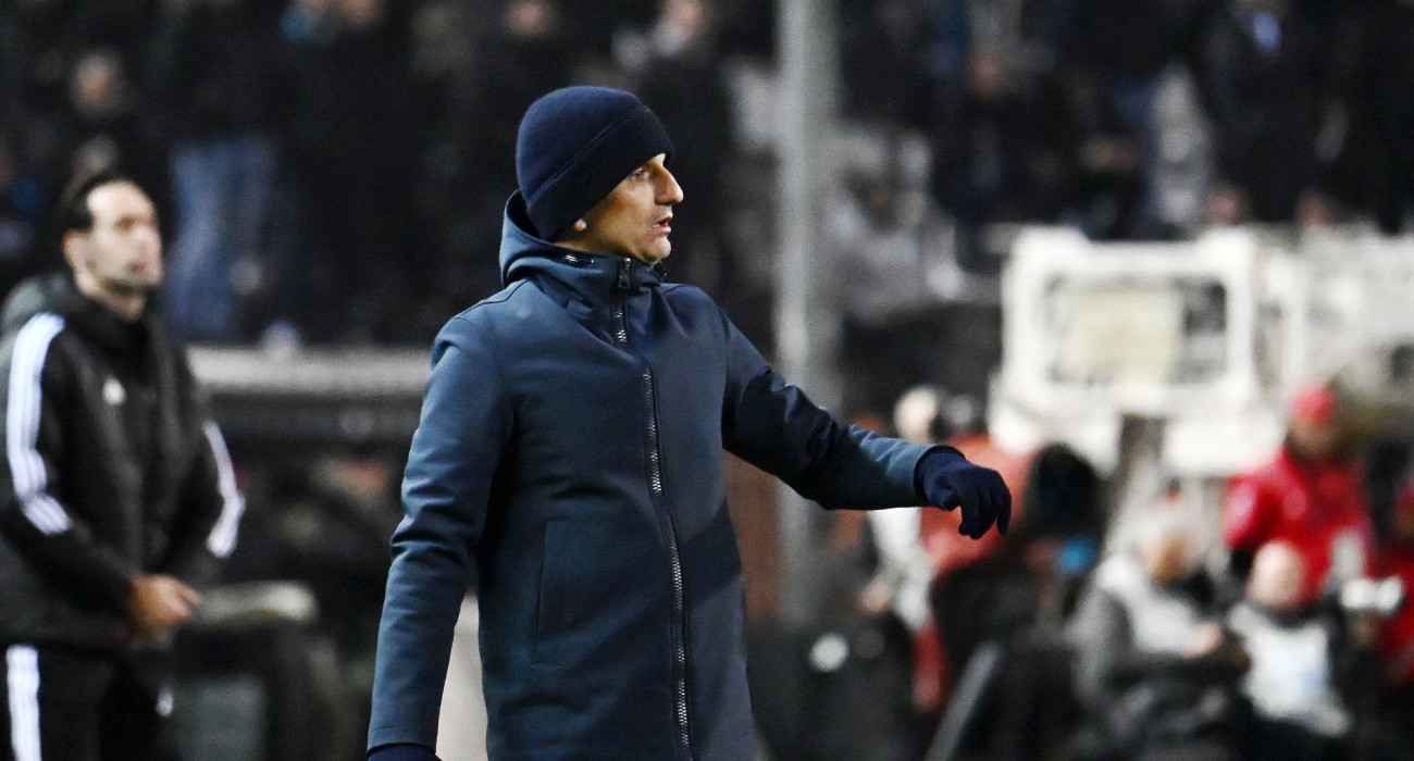 Ο Ραζβάν Λουτσέσκου στο ντέρμπι ΠΑΟΚ - ΑΕΚ / Πηγή: Intime