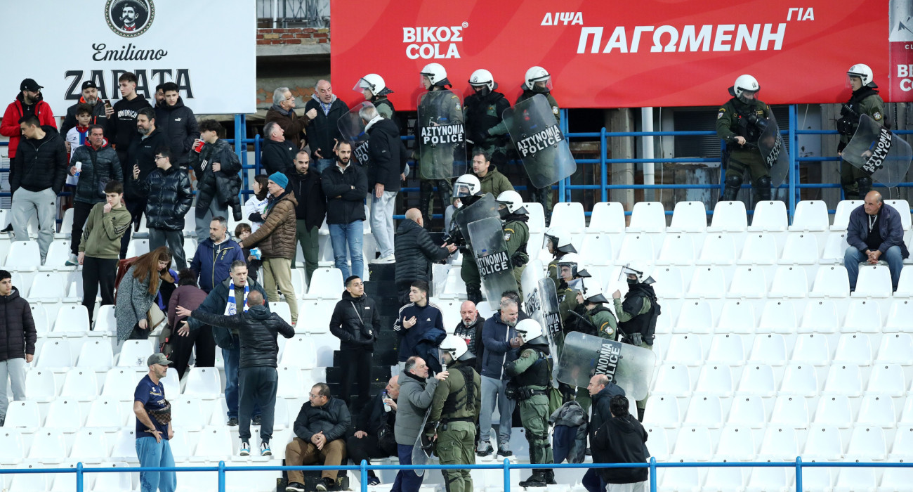 Επεισόδια σημειώθηκαν στη Νεάπολη και στο παιχνίδι Κηφισιά - ΟΦΗ / Πηγή: Intime
