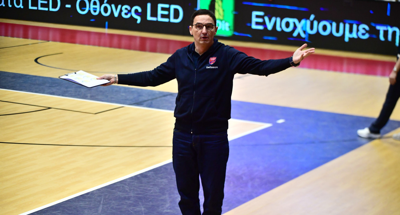Ο προπονητής του Πανιωνίου Betsson, Ντράγκαν Νέσιτς / Πηγή: Eurokinissi