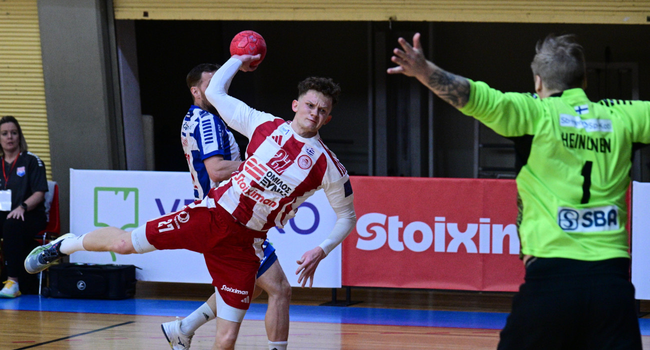 Φάση από τον αγώνα του Ολυμπιακού με τη ΒΚ 46 / Πηγή: Eurokinissi