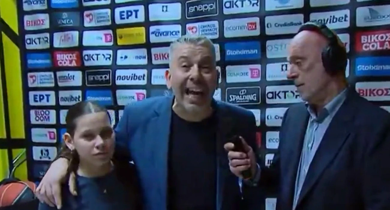 Το ξέσπασμα του κόουτς Παπαθεοδώρου / Πηγή: Glomex