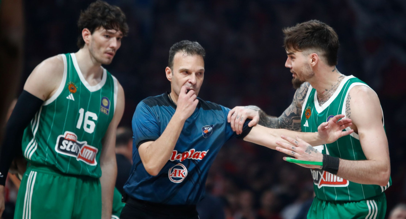 Ο διαιτητής Πέτρος Παπαπέτρου / Πηγή: Eurokinissi