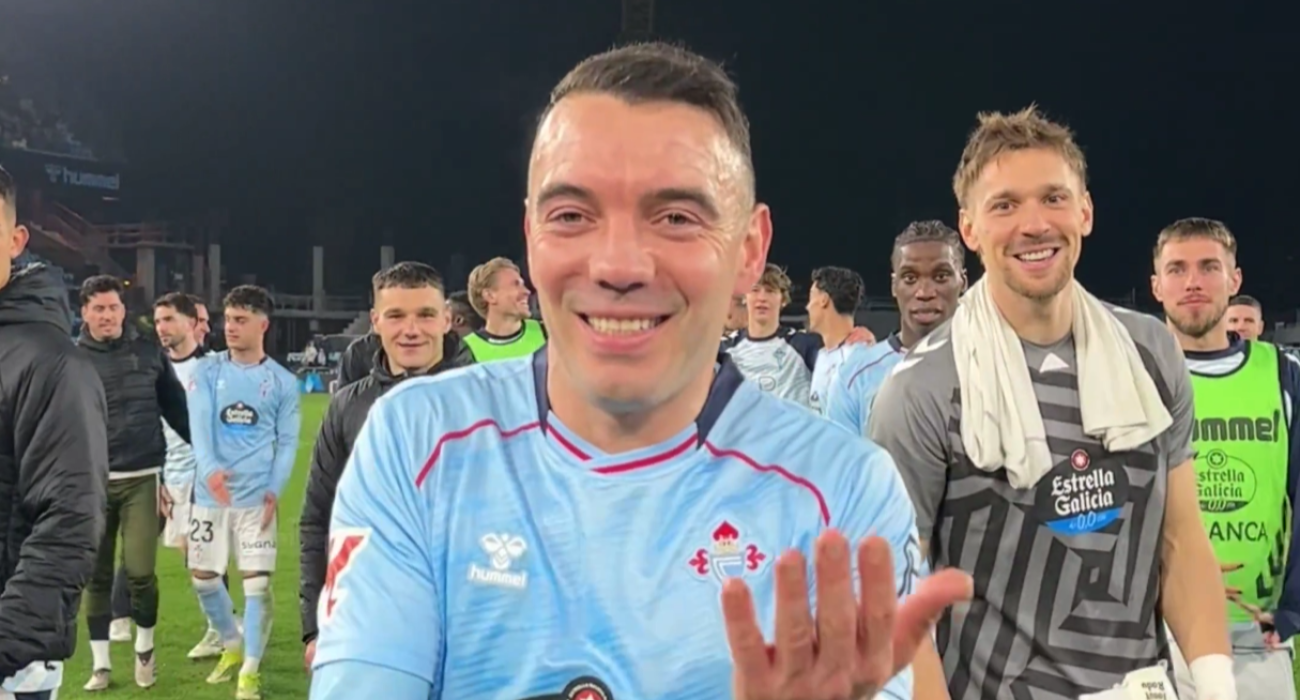 Ο Ιάγκο Άσπας πανηγυρίζει με 6-7 / Screenshot