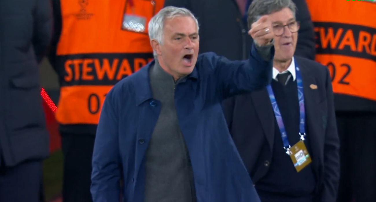 Έξαλλος ο Ζοσέ Μουρίνιο / Screenshot