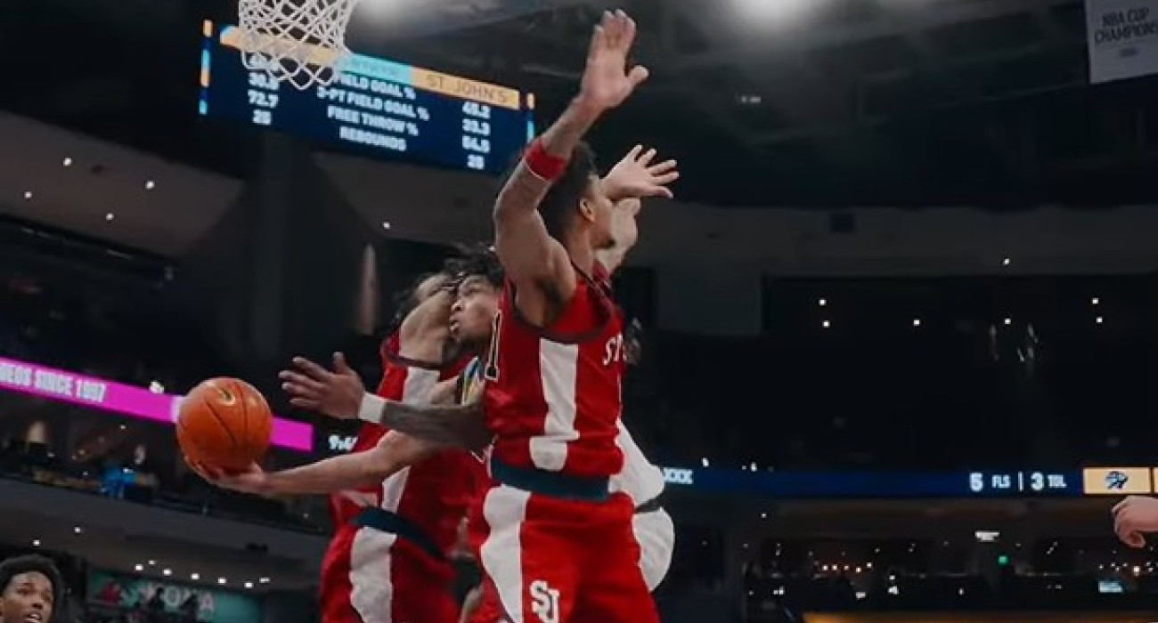 Το τρελό καλάθι που καταρρίπτει τους νόμους της φυσικής από τον Νάιτζελ Τζέιμς