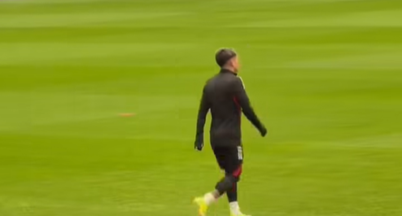 Ο Πρεστιάνι στον αγωνιστικό χώρο του Μπερναμπέου / Screenshot