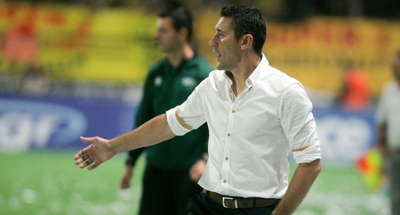 Ο Ντούσαν Κέρκεζ ως προπονητής της ΑΕ Λεμεσού/Πηγή: intime