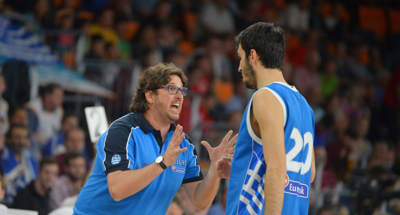 Ο Αντρέα Τρινκιέρι από τη θητεία του στον πάγκο της Εθνικής Ελλάδας / Πηγή: Eurokinissi