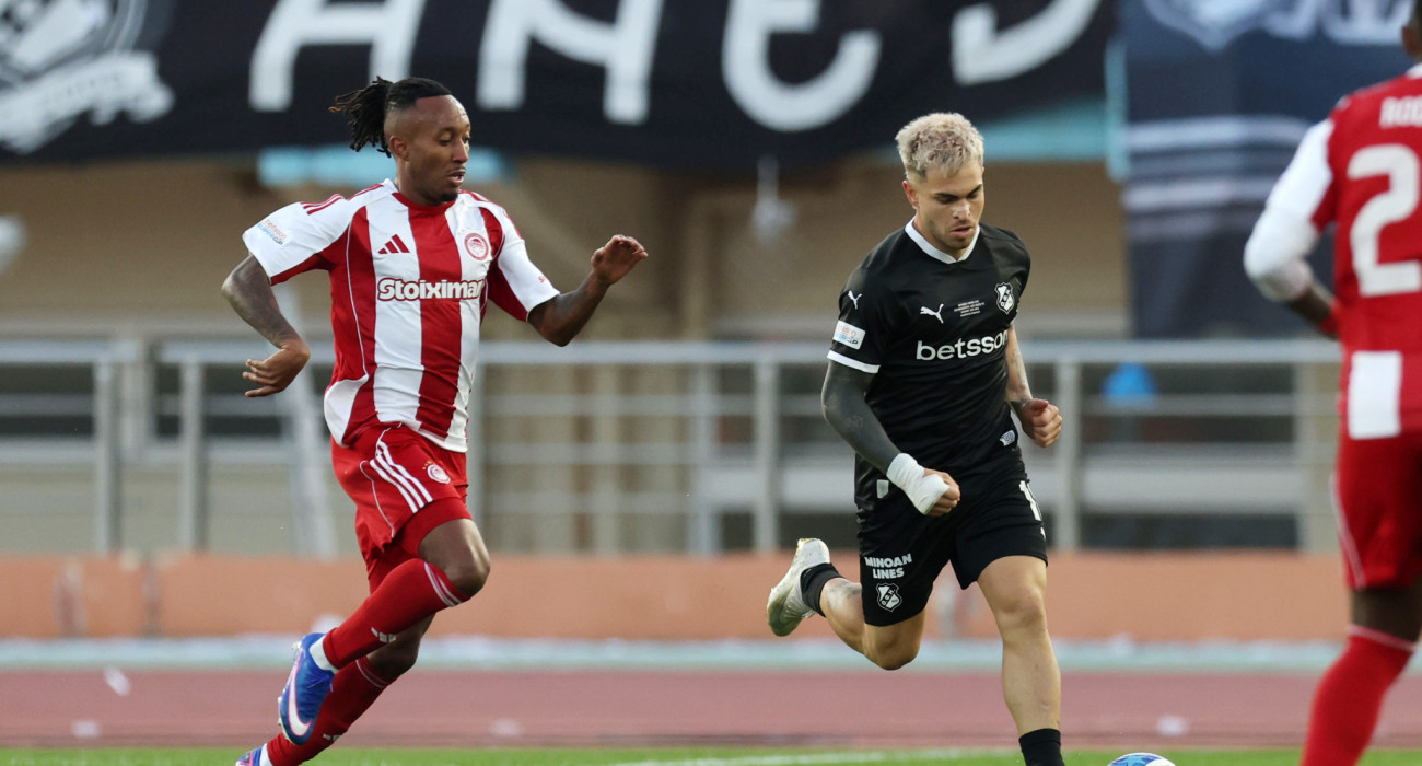 Ο Τιάγκο Νους σε αγώνα του ΟΦΗ με τον Ολυμπιακό / Πηγή: Intime