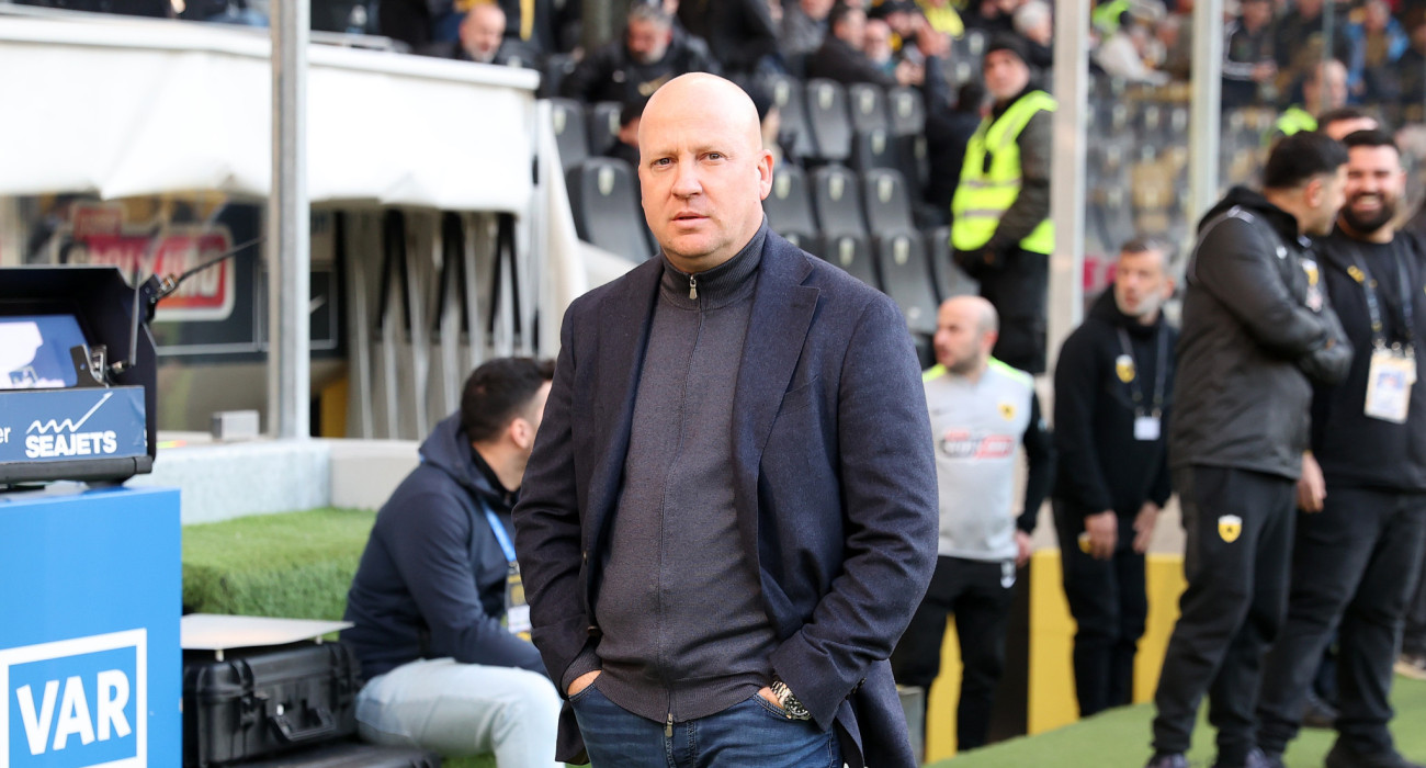 Ο προπονητής της ΑΕΚ, Μάρκο Νίκολιτς / Πηγή: Intime