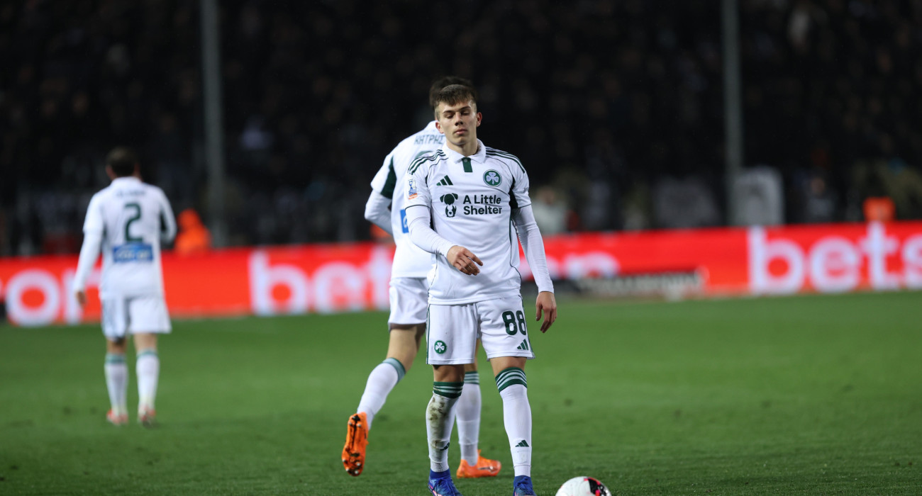 Ο Αντριάνο Γιάγκουσιτς στο ΠΑΟΚ-Παναθηναϊκός / Πηγή: Intime