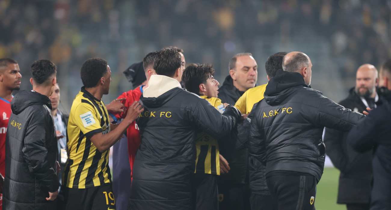 Ένταση στον Βόλο, νεύρα κι από τις δύο μεριάς μετά το τέλος του Βόλος - ΑΕΚ / Πηγή: INTIME