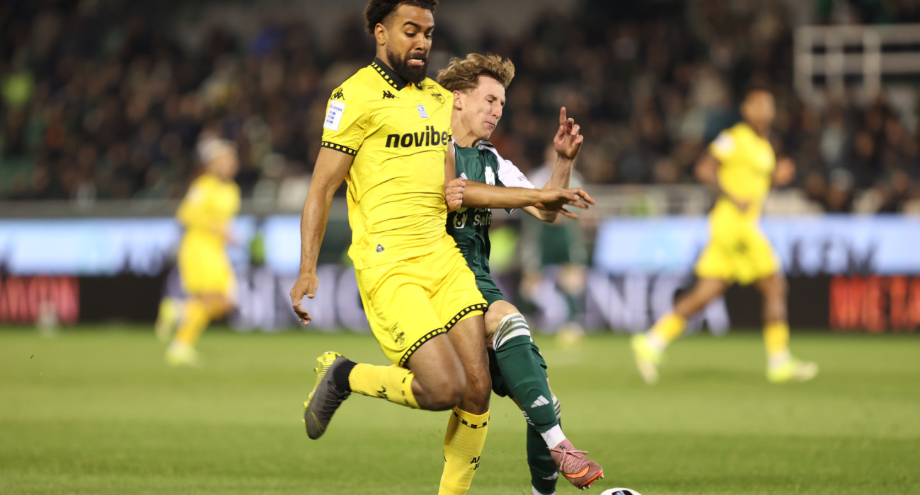 Ο Σούντμπεργκ στον αγώνα με τον Παναθηναϊκό/Πηγή: Intime