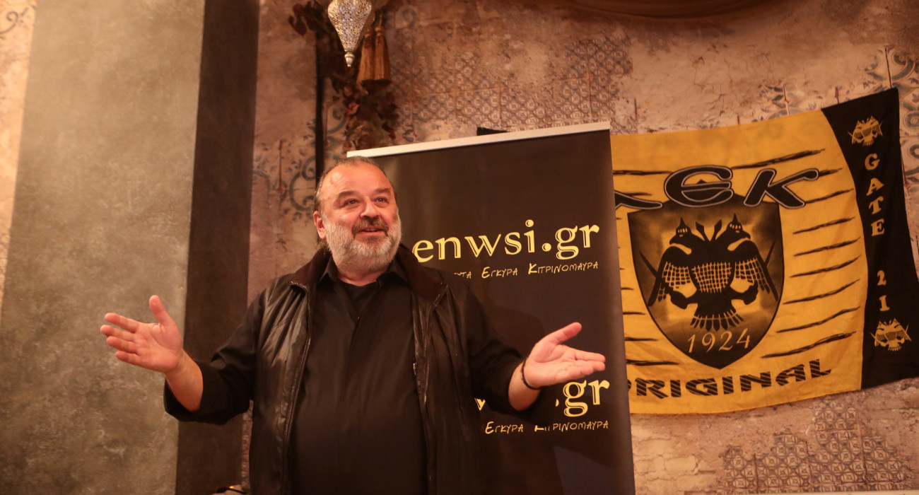 Ο ιδιοκτήτης της ΠΑΕ ΑΕΚ, Μάριος Ηλιόπουλος / Πηγή: Intime