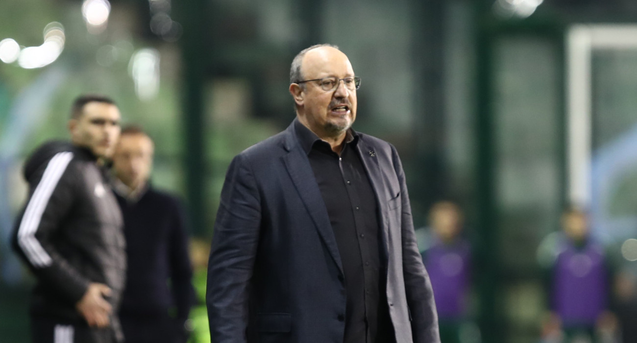 Ο Ράφα Μπενίτεθ στο Παναθηναϊκός-ΟΦΗ / Πηγή: Intime