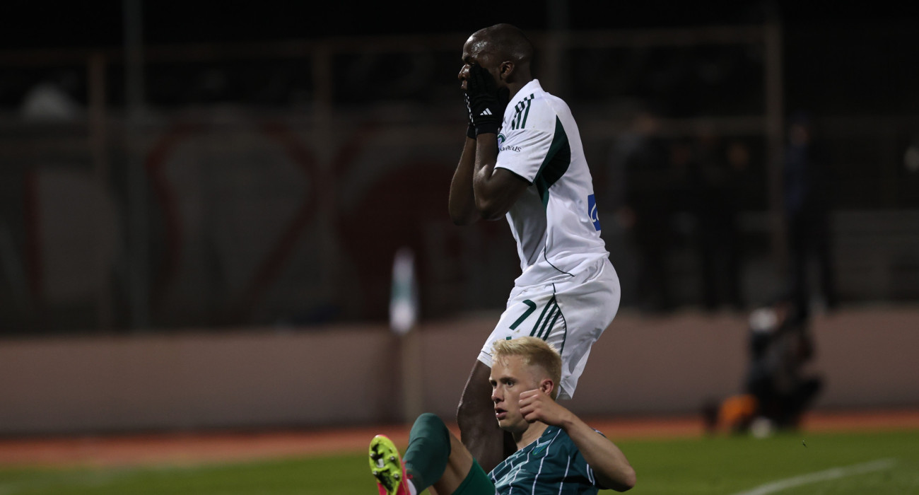 Ο Ανδρέας Τεττέη σε μονομαχία στο παιχνίδι με τον Λεβαδειακό / Πηγή: InTime